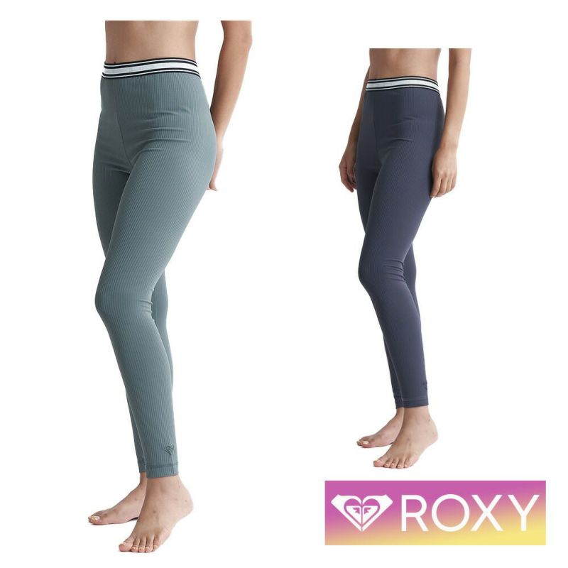 ROXYロキシーラッシュガードレギンストレンカマリンカレディースuvガードUVカットサーフパンツ体型カバーカバーアップ30代40代50代シュノーケリングプールインナーRLY241045LONGWAY