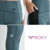 ROXYロキシーPantsレギンスウェットスーツインナーレディースレギンスおしゃれかわいいシンプル無地フィットネスジムヨガピラティス30代40代50代ビーチプールRPT241514SIMPLYCALMLEGGINGS