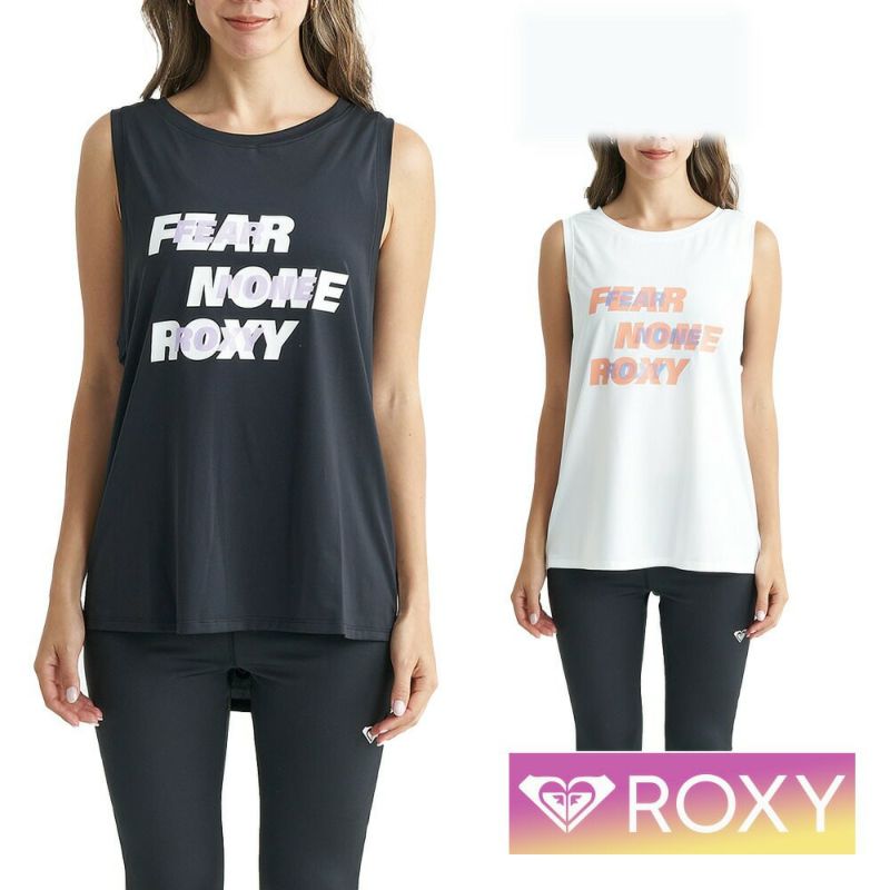 ROXYロキシーTopsOtherTシャツレディースタンクトップノースリーブおしゃれかわいいシンプル無地フィットネスジムヨガピラティス30代40代50代ビーチプールRSL241530FEARNONE