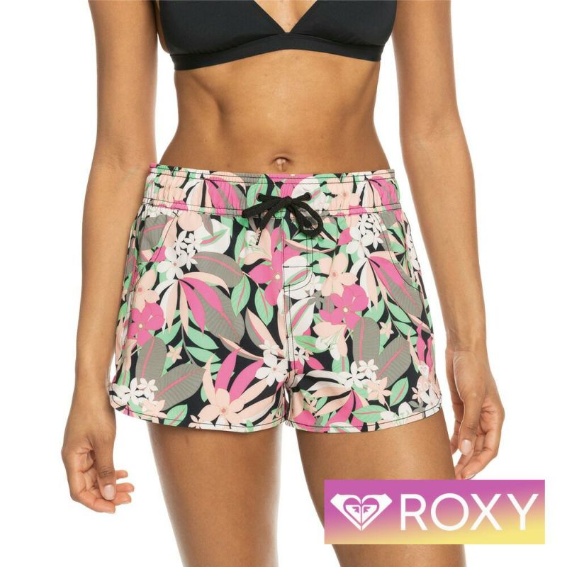 ROXYロキシーボードショーツサーフパンツショートパンツパンツレディース体型カバーカバーアップ水陸両用30代40代50代プールGRJBS03062ROXYWAVEPRINTED2INCH