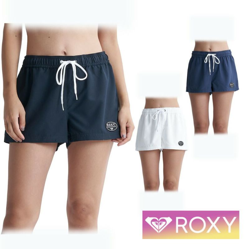 ROXYロキシーボードショーツサーフパンツショートパンツパンツレディース無地シンプルショート丈体型カバーカバーアップ水陸両用30代40代50代プールRBS245011MORNINGCALM