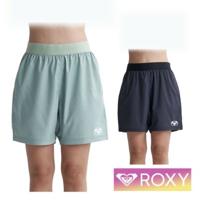 ROXY ロキシー ボードショーツ サーフパンツ ショートパンツ パンツ レディース 無地 シンプル ミドル丈 体型カバー カバーアップ 水陸両用 30代 40代 50代  プール  RBS241019 AIROSAMENTE SHORTS