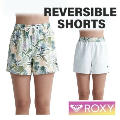 ROXY ロキシー ボードショーツ サーフパンツ ショートパンツ パンツ レディース ショート丈 体型カバー カバーアップ 水陸両用 30代 40代 50代 プール  RBS241022 SIMPLY BOTANICAL SHORTS