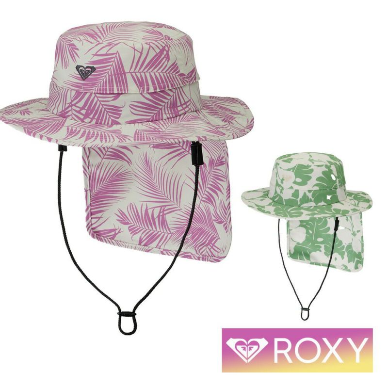 ROXY ロキシー サーフハット サファリハット ビーチハット レディース UPF50+ RSA241715 UV WATER BEACH HAT  PRT