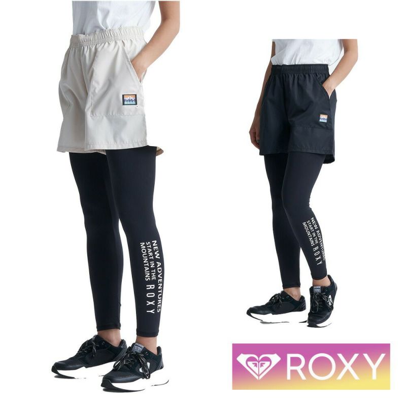 ROXYロキシーショートパンツレギンストレンカレディーススイムトレンカuvガードUVカットサーフパンツ体型カバーカバーアップ水陸両用30代40代50代シュノーケリングプールRPT241814HUNTERRIVERPANTS