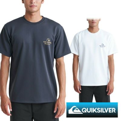 QUIKSILVER クイックシルバー ラッシュガード サーフィン メンズ 吸水 速乾 ストレッチ 半袖 Tシャツ QLY242005 CLASSIC ARCH SS