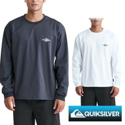 QUIKSILVER クイックシルバー ラッシュガード サーフィン メンズ 吸水 速乾 ストレッチ 半袖 Tシャツ QLY242033 VD OUT OF SIGHT SS