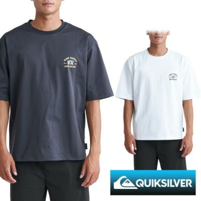 QUIKSILVER クイックシルバー ラッシュガード サーフィン メンズ 吸水 速乾 ストレッチ 半袖 Tシャツ QLY242009 VD SURF SHACKY SS