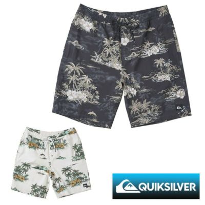 QUIKSILVER クイックシルバー ボードショーツ サーフパンツ サーフショーツ サーフィン 水陸両用 短パン QBS242022 LONGMAN HILL VOLLEY 20NB