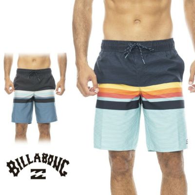 BILLABONG ビラボン メンズ サーフパンツ ボードショーツ 海パン 海水パンツ 水着 水陸両用  サーフ サーフィン 海水浴 BE011402 ALLDAY STRIPE TRUNKS