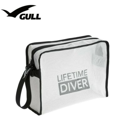 バッグ GULL ガル GB-7149A ケース 小物入れ PVC メッシュ 6.9L