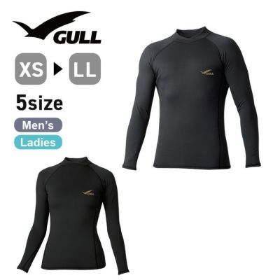 発熱インナー<br>GULL ガル GW-6521A 蓄熱 保温 ユニセックス WarmdArt