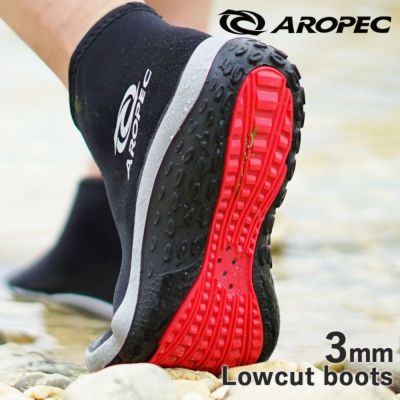 ダイビングブーツ 厚底 3mm スキューバダイビング シュノーケリング 釣り AROPEC アロペック ユニセックス