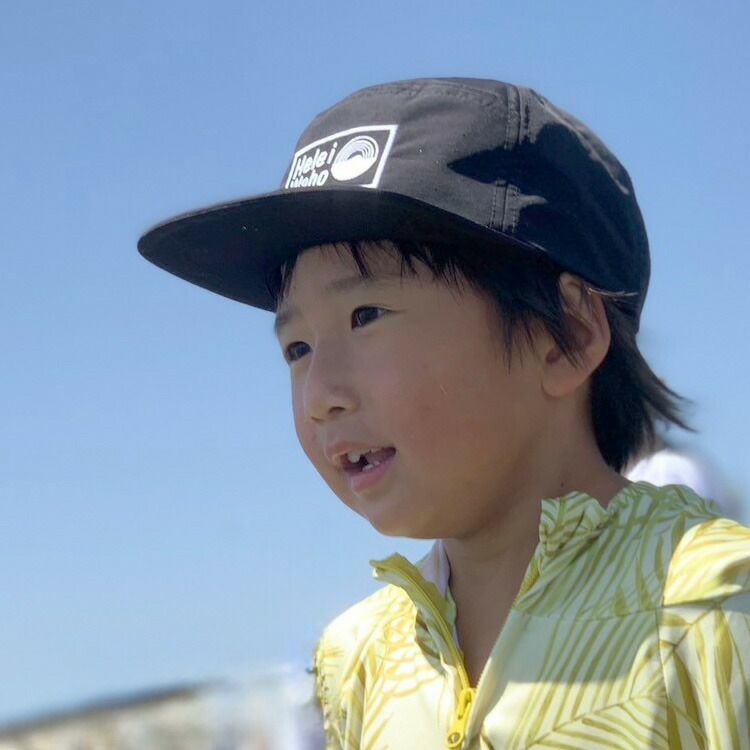 サーフキャップ キッズ HeleiWaho ヘレイワホ UVカット 海遊び 熱中症予防