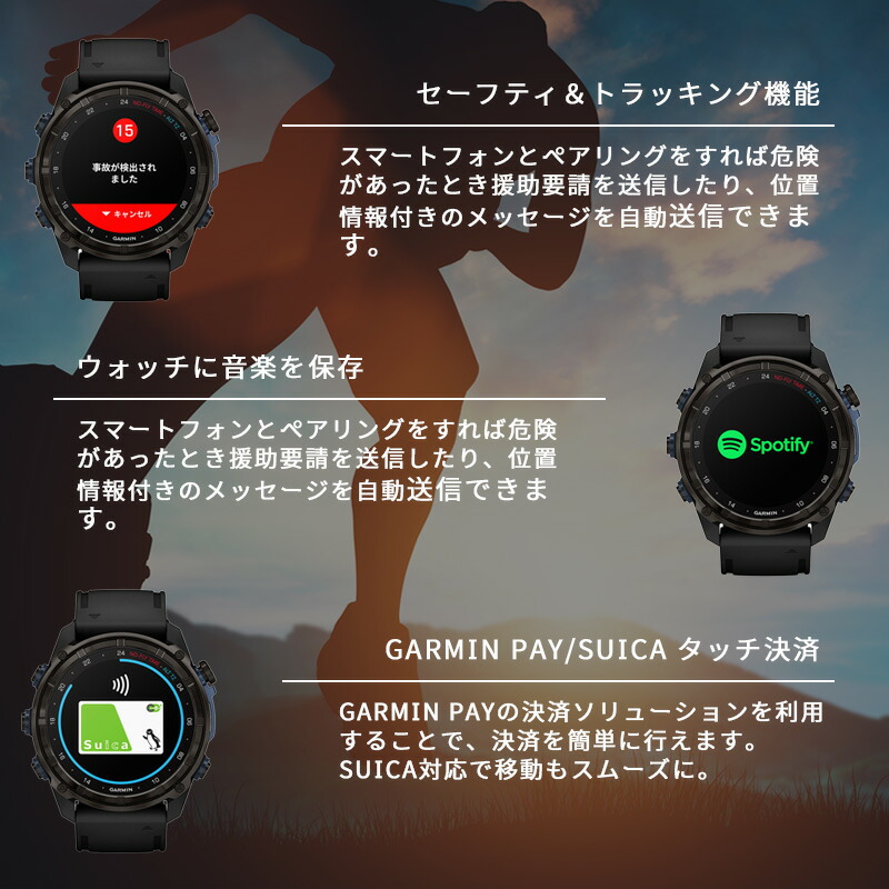 GARMINDescentMK3i51mmｼﾘｺﾝﾊﾞﾝﾄﾞｾｯﾄ