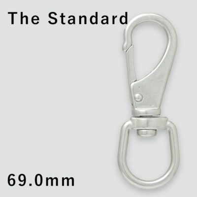 スイベルスナップ The Standard ザ・スタンダード70mm ダイビング アクセサリー パーツ ステンレス製 重器材