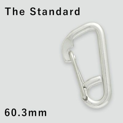 カラビナ 60.0mm The Standard ザ・スタンダード ダイビング アクセサリー パーツ ステンレス製 重器材