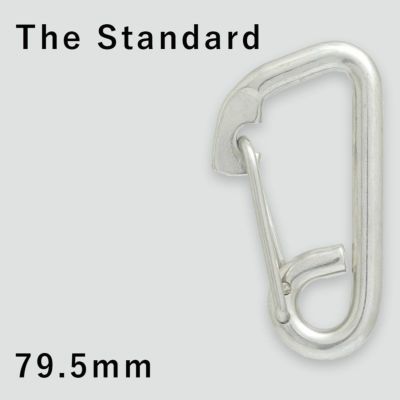 カラビナ 80.0mm The Standard ザ・スタンダード ダイビング アクセサリー パーツ ステンレス製 重器材