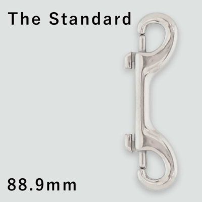 ダブルエンドクリップ 90mm The Standard ザ・スタンダード ダイビング アクセサリー パーツ ステンレス製 重器材