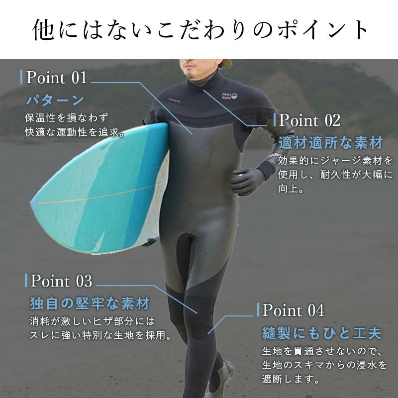 AXXE ウエットスーツ 置き換わる フルスーツ 裏起毛 