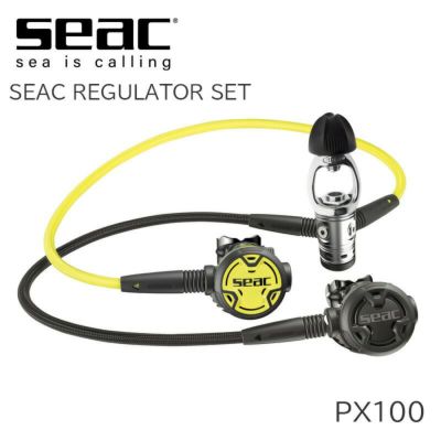 SEAC/シアック PX100 セット スキューバダイビング 重器材 レギュレーター＆オクトパスセット