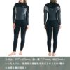 ROXYロキシーセミドライウェットスーツレディース5mmx4mmx3mmチェストジップ起毛防寒保温サーフィンウィンターサーフウエットスーツ5/4/3SWELLSERIESLCZFULLRWT244702