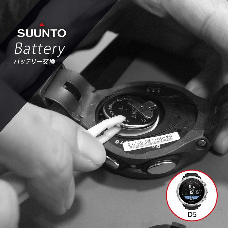 ダイブコンピュータ用交換パーツ SUUNTO D6i NOVO ストラップキット 