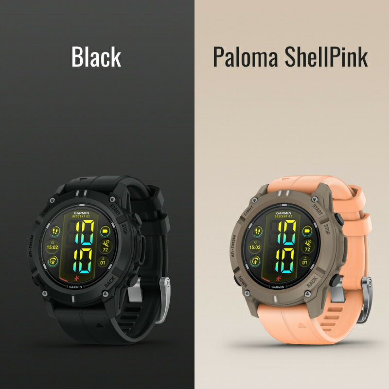 GARMINダイブコンピュータDescentG2ガーミンダイブコンピュータGPS内蔵充電式有機ELディスプレイカラーディスプレイBluetoothスマホ連携マルチスポーツスマートウォッチSuica対応ダイビングコンピュータダイコンおすすめダイブコンピュータ