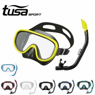 シュノーケリングセット2点（大人用）TUSA Sport UC0110 スノーケリング マスク 2点セット シュノーケリング 海水浴 男性 女性