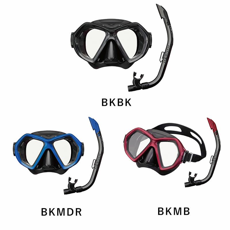 TUSA Sport　シュノーケリングセット2点（大人用）UC0106