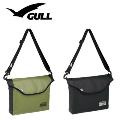 ガル GULL ダイビング バッグ ウォータープロテクト ショルダーバッグ M GB-7151A スキューバダイビング スクーバ ダイバー