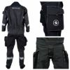 アクアラングシェルドライスーツアラスカンAlaskanDrysuits既製ドライスーツ