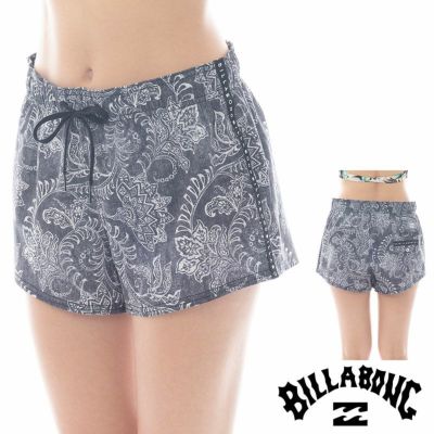 BILLABONG ビラボン サーフパンツ レディース ボードショーツ 水着 SIDE LOGO TAPE SHORT BF013501 水陸両用 サーフ サーフィン ブランド ショート 丈