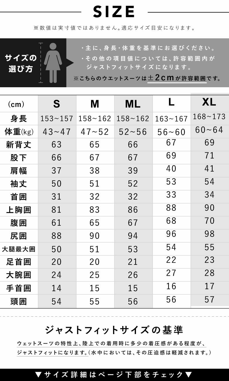 在庫限り特価】 ロングジョン 3mm ウェットスーツ レディース 袖