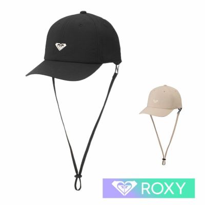 ROXY ロキシー サーフキャップ レディース 水陸両用 サーフハット WR UV SURFCAMP CAP 6 PANEL RSA251715 あご紐付き UVカット 撥水 キャップ 帽子 サーフ サーフィン ブランド