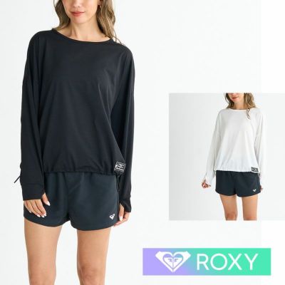 ROXY ロキシー ラッシュガード レディース 長袖 Tシャツ  ラッシュTシャツ STORY OF MY LIFE RLY251045 水陸両用 体型カバー UVカット 水着 サーフ サーフィン ブランド