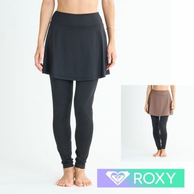 ROXY ロキシー レディース ラッシュガード レギンス SKIRT LEGGINGS RLY251046 水陸両用 体型カバー UVカット 水着 スイムレギンス トレンカ スカート 型 サーフパンツ サーフ サーフィン ブランド