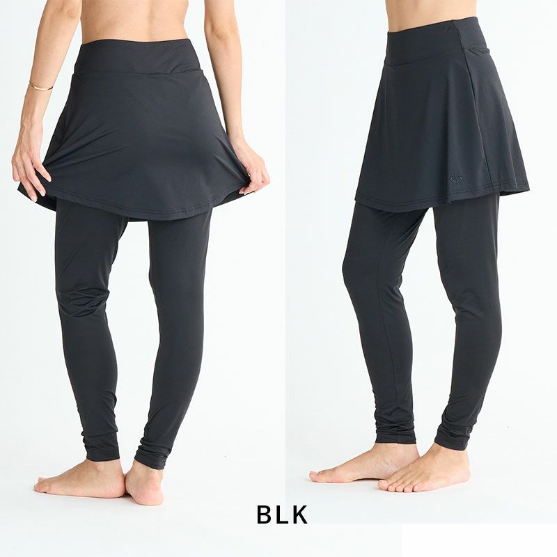 ROXY ロキシー セミドライ裏起毛3mm(145cm相当) ROXY ロキシー レディース ラッシュガード レギンス SKIRT