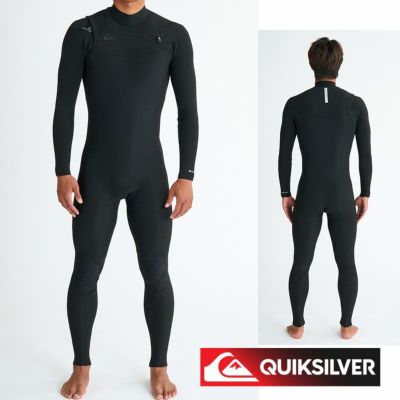 QUIKSILVER クイックシルバーウェットスーツ 3mm × 2mm メンズ フルスーツ HIGHLINE 3/2 CZ FULL QWT251701 ウエットスーツ  チェストジップ サーフ サーフィン ブランド ジャーフル