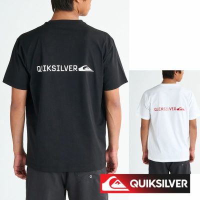 QUIKSILVER クイックシルバーラッシュガード 半袖 メンズ Tシャツ ラッシュT BIG CLICKER SS QLY251011 速乾 UVカット ストレッチ プルオーバー フード無し 体型カバー ラッシュTシャツ