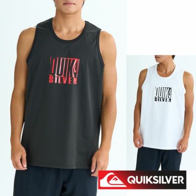 QUIKSILVER クイックシルバーラッシュガード メンズ Tシャツ タンクトップ ラッシュT DROP BOX TANK QLY252018 速乾 UVカット ストレッチ プルオーバー フード無し 体型カバー ラッシュTシャツ