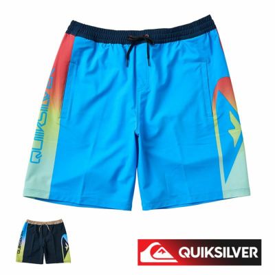 QUIKSILVER クイックシルバーサーフパンツ メンズ ボードショーツ 水着 HOLMES VOLLEY 20NB QBS252002 水陸両用 サーフ サーフィン ブランド  20インチ サイドポケット