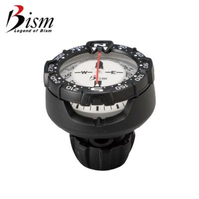 Bism ビーイズム AC4330 ホースマウントコンパス 方位磁針 ゲージ ナビゲーション ダイビング スキューバダイビング