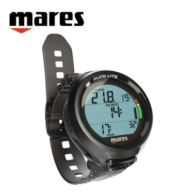 マレス MARES パックライト ダイブコンピューター リストタイプ 国内正規品 PUCK LITE バッテリーユーザー交換可能 ダイビング ダイコン