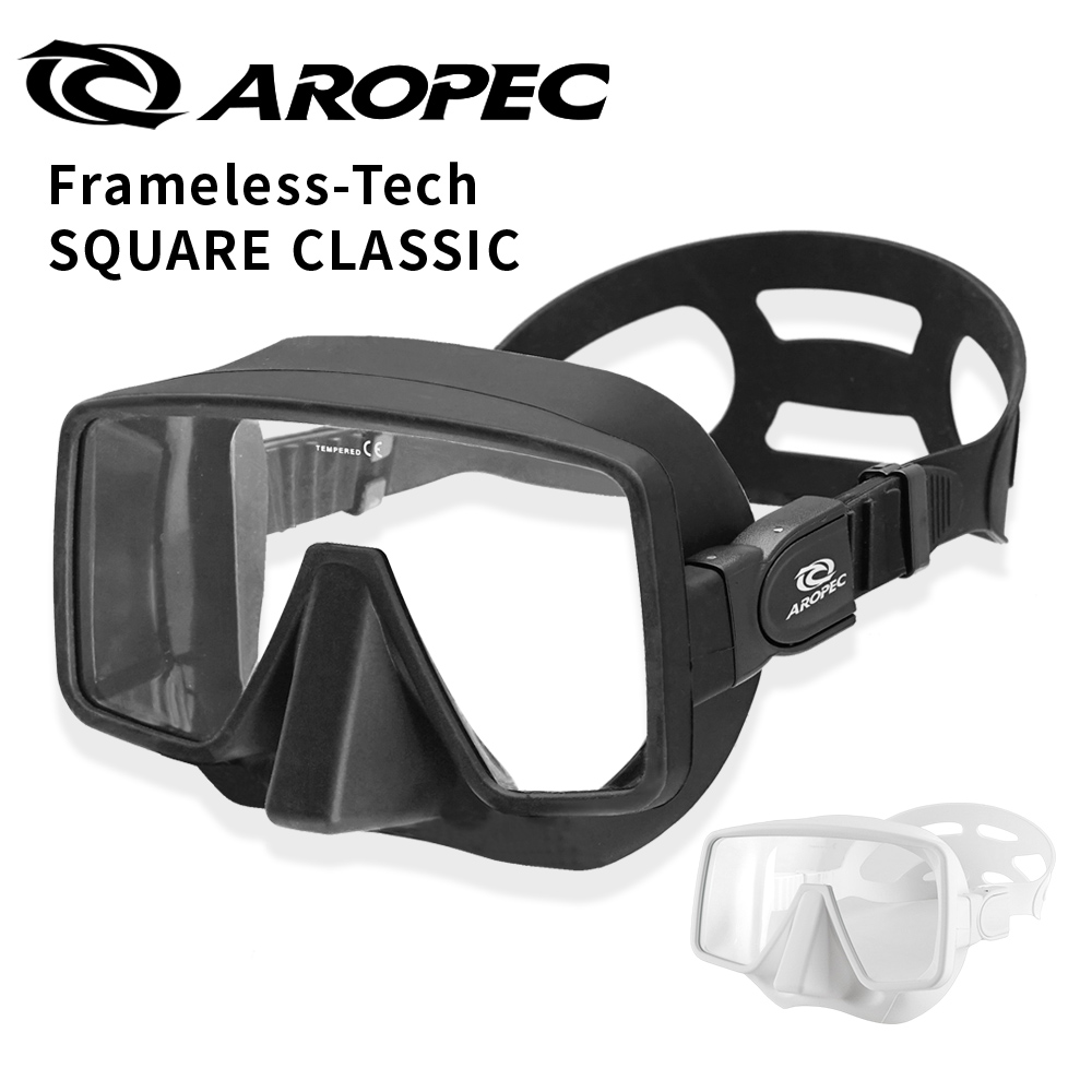 M1Frameless-TechSQUARECLASSIC/ダイビングマスクM1-GT03FB