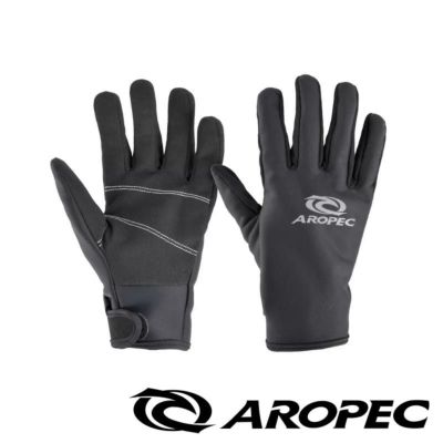 ダイビング/シュノーケリング用ウィンターグローブ 厚手の裏起毛で柔らかい【AQUA Thermal-Tech glove FLEXTHERMO / ダイビンググローブ】AROPEC(アロペック)