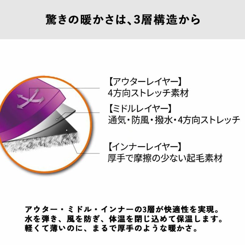AQUAThermal-TechgloveFLEXTHERMO/ダイビンググローブG-525V-AT