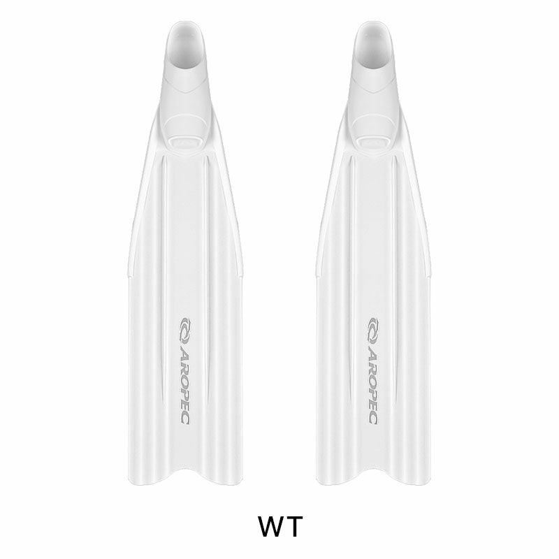 フリーダイビング/スキンダイビング用ロングフィンフルフットタイプ【FFLUltraChannel-TechPPTHRUSTFLEX/ロングフィン(足ひれ)】AROPEC(アロペック)