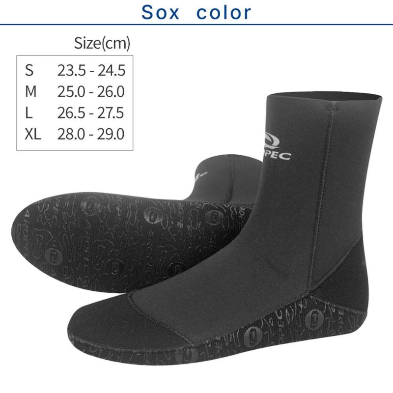 【mew-3.0 Long Sox+】 ダイビング 軽器材セット