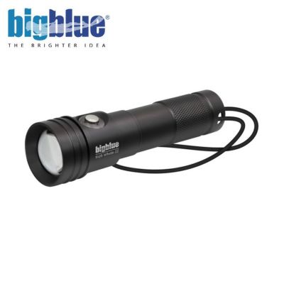 水中ライト Bigblue/ビッグブルー  【RGB White LIGHT 2】LED 4色光 カラー光 切替 プッシュ式スイッチ 簡単操作 SOS点滅 軽量 コンパクト 小型 演出 光源 防水 耐圧 耐腐食 アルミ 写真 静止画 マクロ 撮影 機材 ア